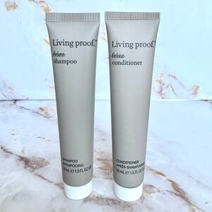 LIVING PROOF No Frizz Shampoo & Conditioner Duo 30ml each NEW Travel Set